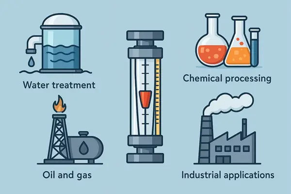 مزایای استفاده از روتامتر در صنایع